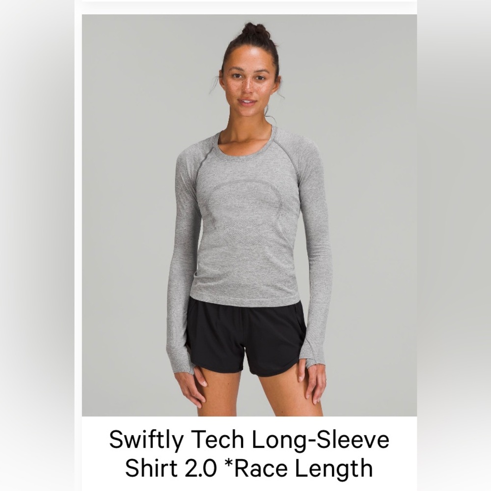 Lululemon Swiftly Tech Long-Sleeve Shirt 2.0 Race Length